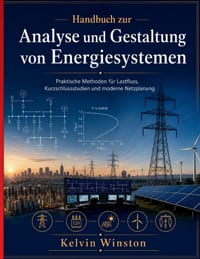 Handbuch zur Analyse und Gestaltung von Energiesystemen: Praktische Methoden für Lastfluss, Kurzschlussstudien und moderne Netzplanung cover