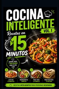 Cocina Inteligente vol 1: Recetas en 15 Minutos cover