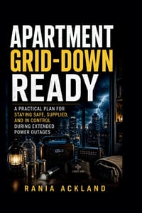 Apartment Grid-Down Ready: A Practical Plan for Staying Safe, Supplied, and in Control During Extended Power Outages cover