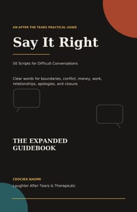 Say It Right: 50 Scripts for Difficult Conversations cover