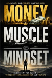 Money, Muscle, Mindset: The Blueprint for Building Your Body, Your Bank Account, and Your Life cover