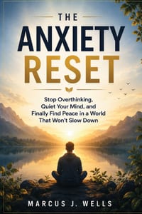 The Anxiety Reset: Stop Overthinking, Quiet Your Mind, and Finally Find Peace in a World That Won't Slow Down cover