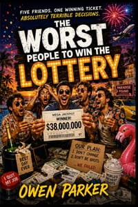The Worst People to Win the Lottery: Five Friends. One Winning Ticket. Absolutely Terrible Decisions. cover