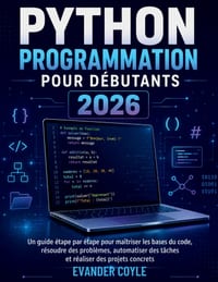 Python Programmation pour débutants 2026 cover