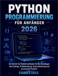Python Programmierung für Anfänger 2026 cover