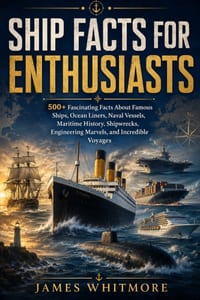 Ship Facts for Enthusiasts: 500+ Fascinating Facts About Famous Ships, Ocean Liners, Naval Vessels, Maritime History, Shipwrecks, Engineering Marvels, cover