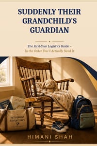 Suddenly Their Grandchild's Guardian: The First-Year Logistics Guide - In the Order You'll Actually Need It cover