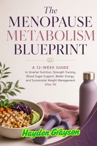 The Menopause Metabolism Blueprint: A 12-Week Guide to Smarter Nutrition, Strength Training, Blood Sugar Support, Better Energy, and Sustainable Weigh cover