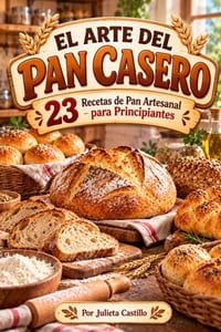 El Arte del Pan Casero: 23 Recetas de Pan Artesanal para Principiantes cover