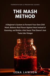 The Mash Method: A Beginner's System to Ferment Your Own Chili Mash, Balance Real Flavor Against Heat Instead of Guessing, and Bottle a Hot Sauce That cover