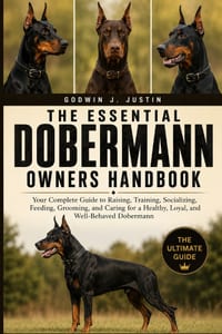 The Essential Dobermann Owner's Handbook: Your Complete Guide to Raising, Training, Socializing, Feeding, Grooming, and Caring for a Healthy, Loyal, a cover