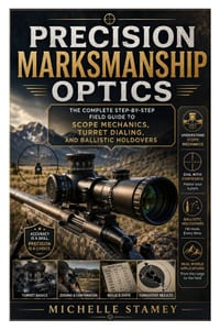 Precision Marksmanship Optics: The Complete Step-by-Step Field Guide to Scope Mechanics, Turret Dialing, and Ballistic Holdovers cover