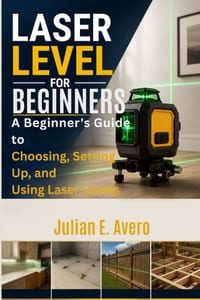 Laser Level for Beginners: A Beginner's Guide to Choosing, Setting Up, and Using Laser Levels cover