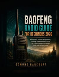 Baofeng Radio Guide for Beginners 2026: Master Setup, Channels, Programming, Scanning, Communication Features, and Essential Radio Skills Through Simp cover