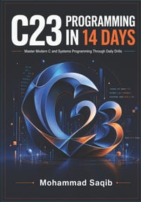 C23 Programming in 14 Days: Master Modern C and Systems Programming Through Daily Drills cover