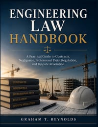 Engineering Law Handbook: A Practical Guide to Contracts, Negligence, Professional Duty, Regulation, and Dispute Resolution cover