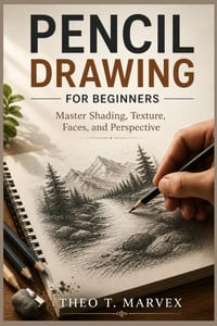 Pencil Drawing for Beginners: Master Shading, Texture, Faces, and Perspective cover