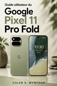 Guide utilisateur du Google Pixel 11 Pro Fold: Un manuel pratique pour la configuration, la personnalisation, l'aide IA, la créativité de la caméra, l cover