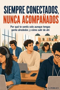 Siempre Conectados, Nunca Acompañados: Por qué te sentís solo aunque tengas gente alrededor, y cómo salir de ahí cover