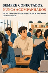 Sempre Conectados, Nunca Acompanhados: Por que você se sente sozinho mesmo cercado de gente, e como sair dessa sensação cover