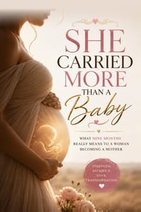 She Carried More Than a Baby: What Nine Months Really Means to a Woman Becoming a Mother cover