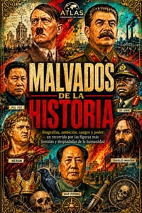 Los Malvados de la Historia: Biografías de dictadores, asesinos, fanáticos y criminales que convirtieron el miedo, la crueldad y la muerte en instrume cover