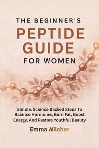 The Beginner's Peptide Guide for Women: Simple, Science-Backed Steps To Balance Hormones, Burn Fat, Boost Energy, And Restore Youthful Beauty cover
