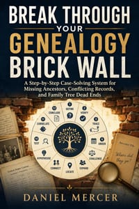 Break Through Your Genealogy Brick Wall: A Step-by-Step Case-Solving System for Missing Ancestors, Conflicting Records, and Family Tree Dead Ends cover