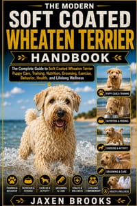 The Modern Soft Coated Wheaten Terrier Handbook: The Complete Guide to Soft Coated Wheaten Terrier Puppy Care, Training, Nutrition, Grooming, Exercise cover