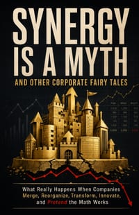 Synergy Is a Myth and Other Corporate Fairy Tales: What Really Happens When Companies Merge, Reorganize, Transform, Innovate, and Pretend the Math Wor cover