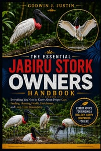 The Essential Jabiru Stork Owners Handbook: Everything You Need to Know About Proper Care, Feeding, Housing, Health, Enrichment, and Long-Term Steward cover