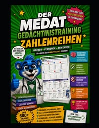 Dr. Cool MedAT - Zahlenfolgen - Muster statt raten: Das große Zahlenfolgen training mit Dr. Cool cover