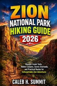 Zion National Park Hiking Guide 2026: Discover Iconic Trails, Hidden Canyons, Scenic Overlooks, and Practical Routes for Unforgettable Zion Adventures cover