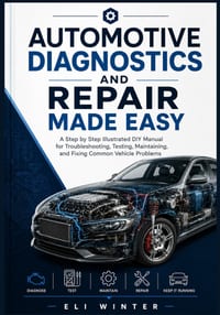 Automotive Diagnostics and Repair Made Easy: A Step by Step Illustrated DIY Manual for Troubleshooting, Testing, Maintaining, and Fixing Common Vehicl cover