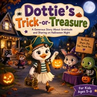 Dottie's Trick-or-Treasure: A Generous Story About Gratitude and Sharing on Halloween Night, for Kids Ages 5-8 cover