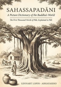 Sahassapadāni: Your First Thousand Words of Pali, Explained in Pali cover