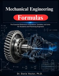 Mechanical Engineering Formulas: The Essential Reference of Equations, Variables, and Units for Students and Practicing Engineers cover