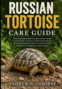 Russian Tortoise Care Guide: A Practical Handbook for Creating the Ideal Habitat, Providing Proper Nutrition, Understanding Behavior, Maintaining Heal cover