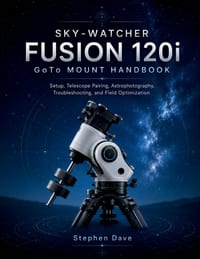 SKY-WATCHER FUSION 120i GoTo MOUNT HANDBOOK: Setup, Telescope Pairing, Astrophotography, Troubleshooting, and Field Optimization cover