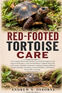 Red-Footed Tortoise Care: The Complete Red-Footed Tortoise Care Guide for Beginners and Experienced Keepers: A Practical Handbook to Habitat Setup, Di cover