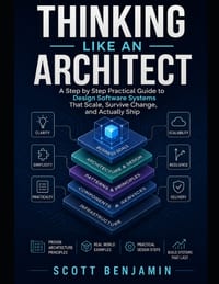 Thinking Like an Architect: A Step by Step Practical Guide to Design Software Systems That Scale, Survive Change, and Actually Ship cover