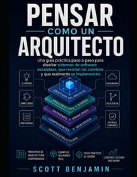 Pensar Como Un Arquitecto: Una guía práctica paso a paso para diseñar sistemas de software escalables, que resistan los cambios y que realmente se imp cover