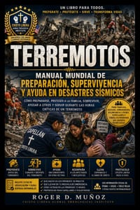Terremotos: MANUAL MUNDIAL DE PREPARACIÓN, SUPERVIVENCIA Y AYUDA EN DESASTRES SÍSMICOS: Cómo prepararse, proteger a la familia, sobrevivir, ayudar a o cover