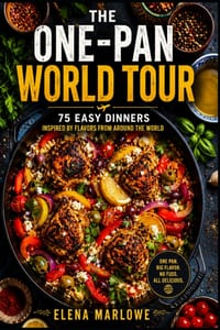 The One-Pan World Tour: 75 Easy One-Pan Dinners Inspired by Flavors from Around the World cover