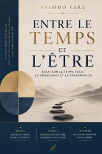 Entre Le Temps Et l'Être: Essai sur le temps vécu, la conscience et la transmission cover