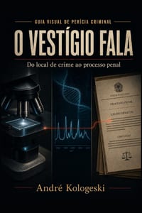 O Vestígio Fala: Guia visual de perícia criminal - do local de crime ao processo penal cover