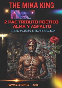 2 PAC TRIBUTO POÉTICO ALMA Y ASFALTO Vida, Poesía e Ilustración The Mika King cover