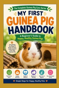 My First Guinea Pig Handbook: A Beginner's Guide to Happy, Healthy Guinea Pigs cover