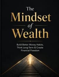 The Mindset of Wealth: Build Better Money Habits, Think Long-Term & Create Financial Freedom 8.5 by 11 inches cover