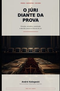 O Júri Diante da Prova: Emoção, narrativa, quesitação e decisão penal no tribunal do júri cover